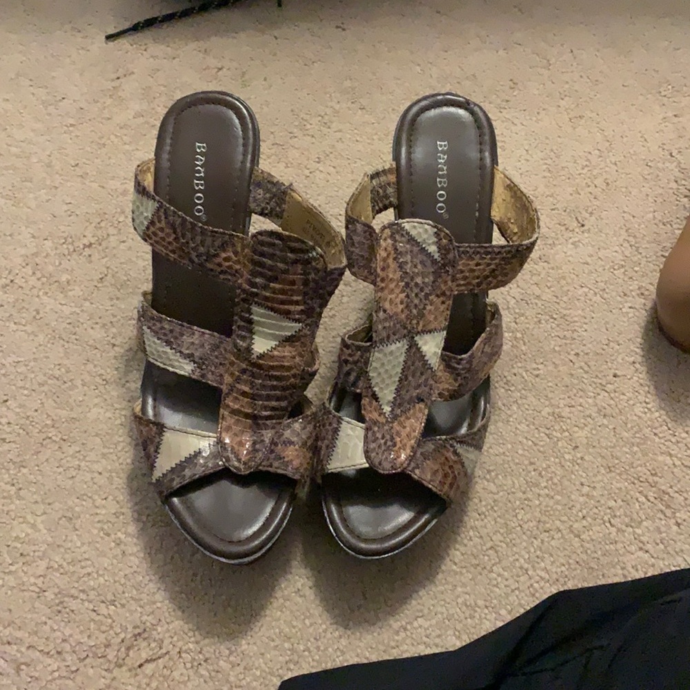 Bamboo wedges